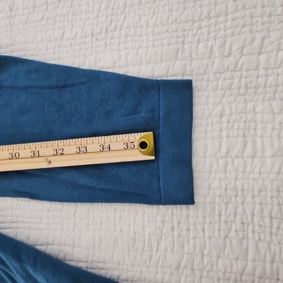 DSTRCT&row Long Sleeve Henley Men's XXL Denim Blue Collared Two Buttons NEW NWT - Picture 14 of 15